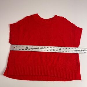 Studio Park Classic Red Women's Crew Neck Sweater
